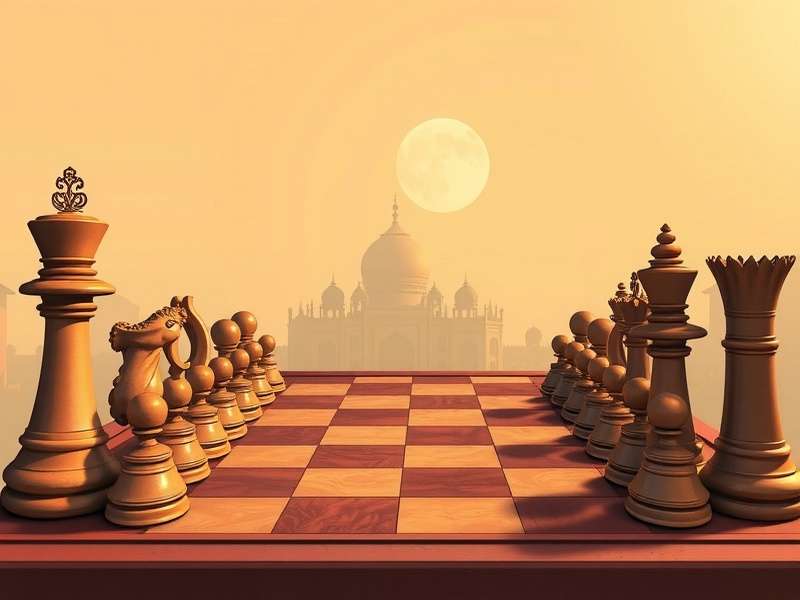 भारतीय युवा ऑनलाइन शतरंज खेलते हुए