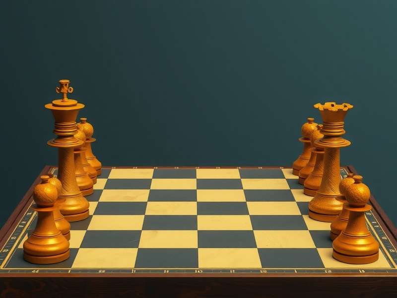 शतरंज बोर्ड सेटअप संपादक इंटरफ़ेस दिखाता हुआ चित्र