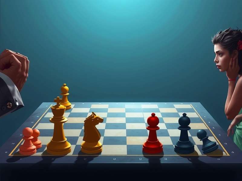 भारतीय परिवार एक साथ शतरंज खेलते हुए