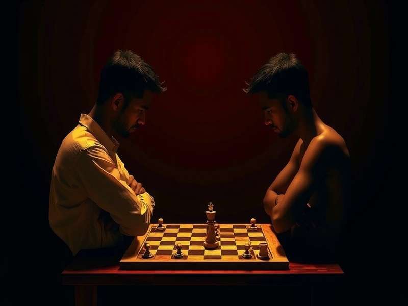 chess.com पर दो प्लेयर शतरंज खेलते हुए दोस्त