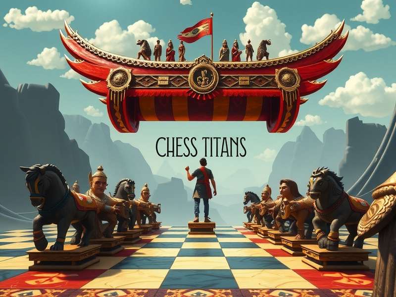Windows Chess Titans गेमप्ले स्क्रीनशॉट