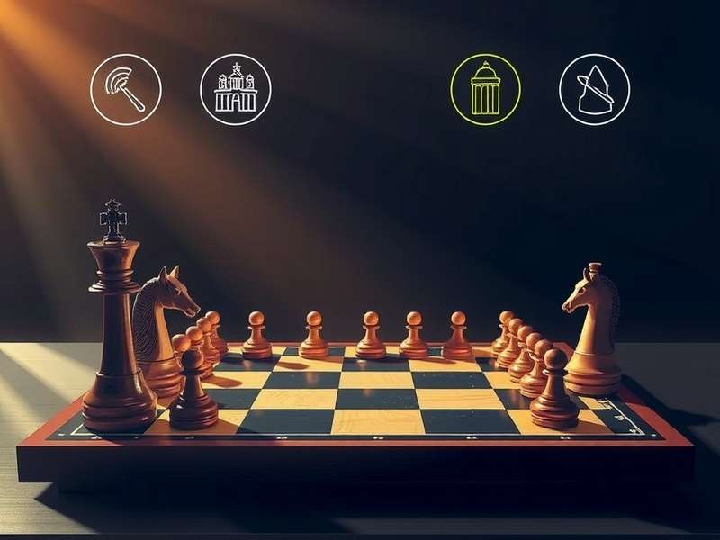 ऑनलाइन शतरंज प्लेटफॉर्म का तकनीकी आर्किटेक्चर दिखाता हुआ चित्र