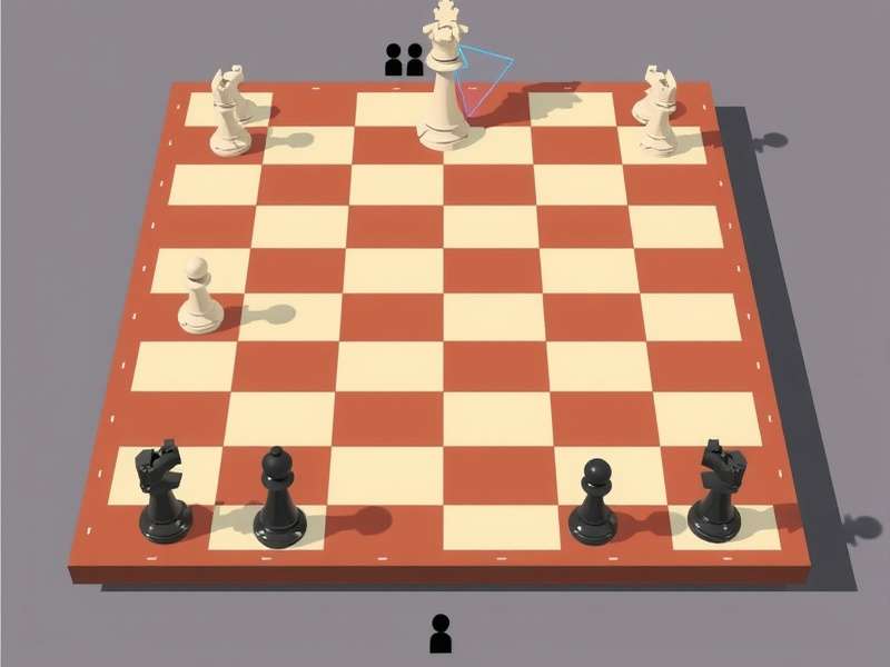 Two people intensely playing a game of chess in a park