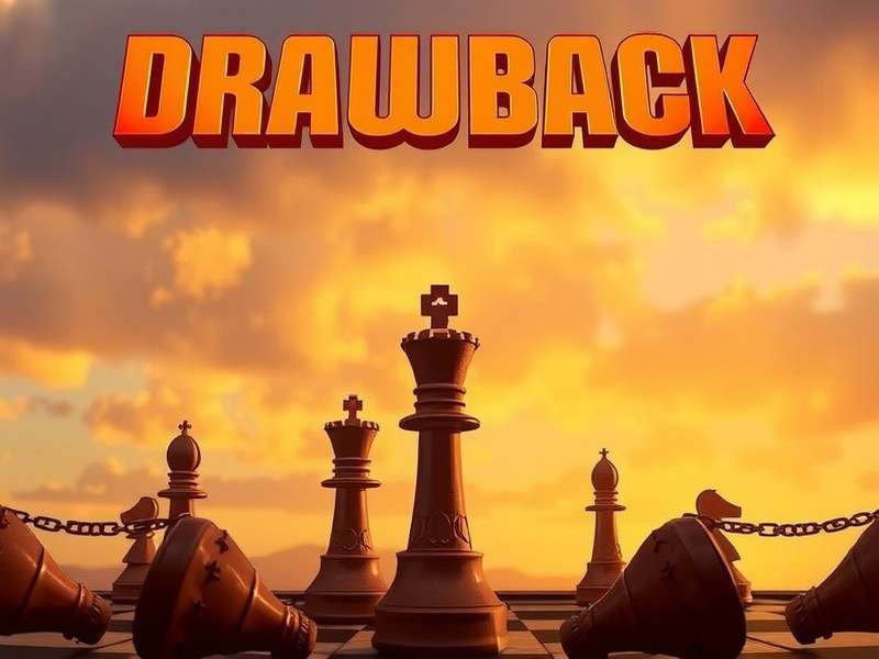 Drawback Chess being played in an Indian chess tournament