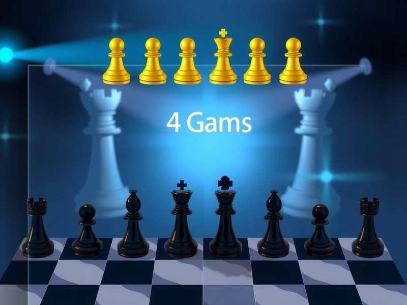 A diverse group of people in India playing chess online on various devices