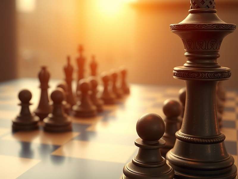 Two people playing online chess on a laptop and mobile in an Indian setting