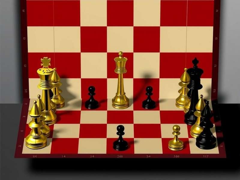 Chess engine Stockfish analyzing a complex middlegame position