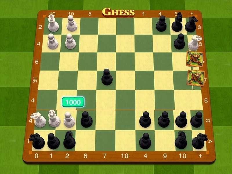 Two people playing chess online