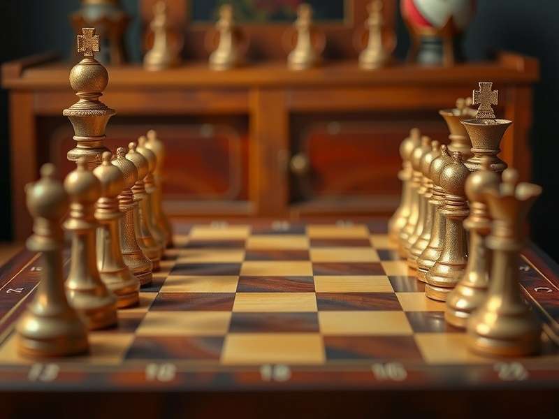 Indian chess players competing in a tournament