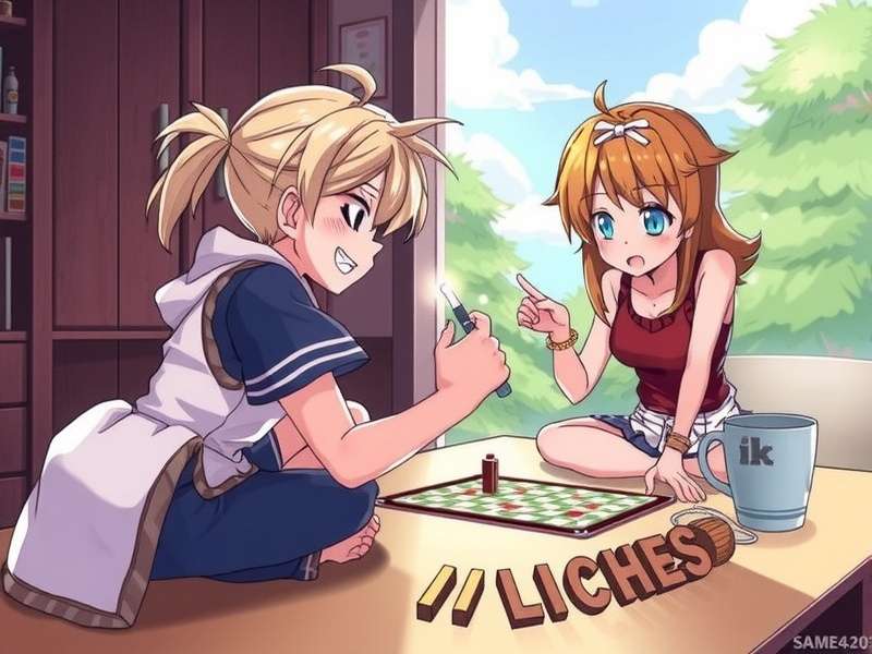 Chess board with pieces in strategic positions