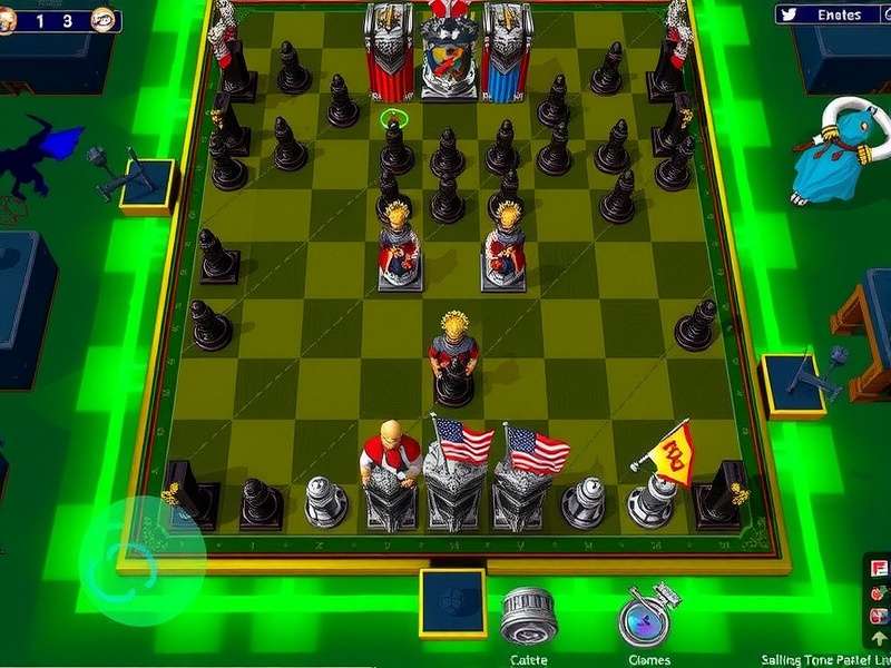 Strategic mind map of a Chess Titan's thought process