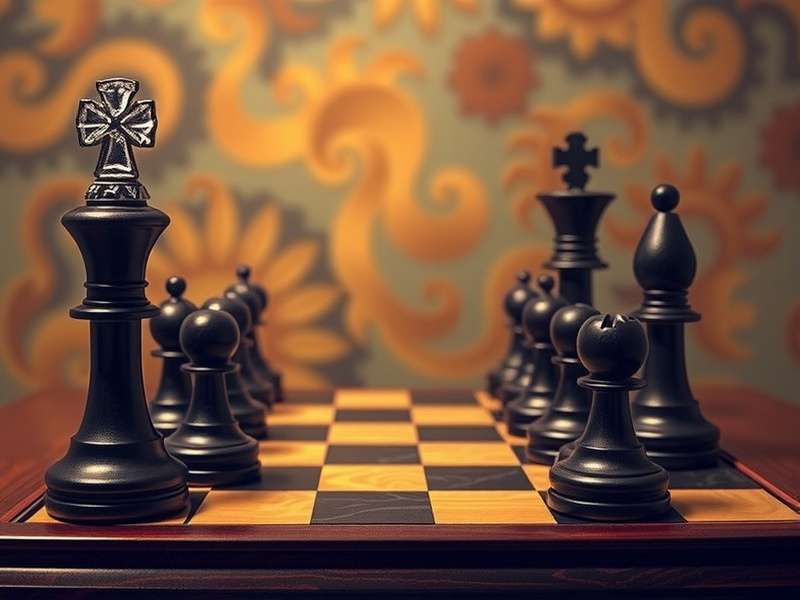 Close-up of chess pieces on a digital board with ASMR sensory elements like soft lighting and textured surfaces