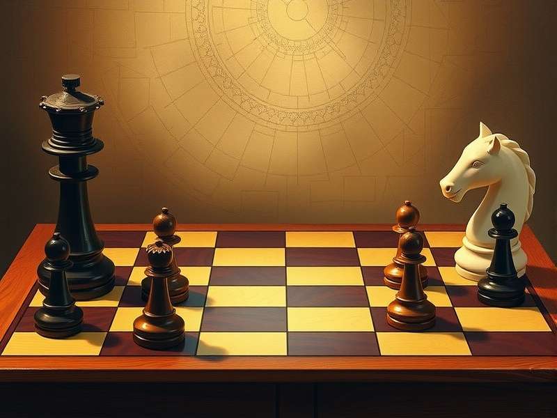 Chess puzzle position with white to move — tactical training board