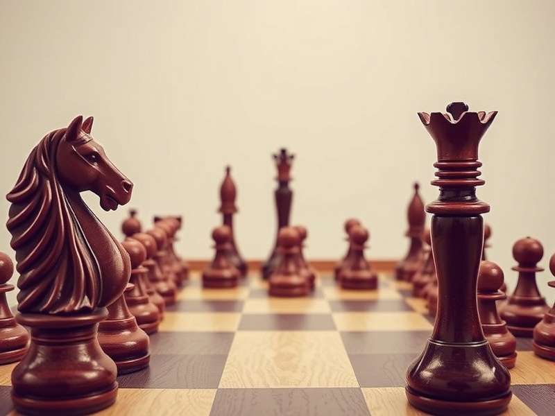 Chess Game Play – Indian players competing in a national tournament with traditional boards and digital analysis