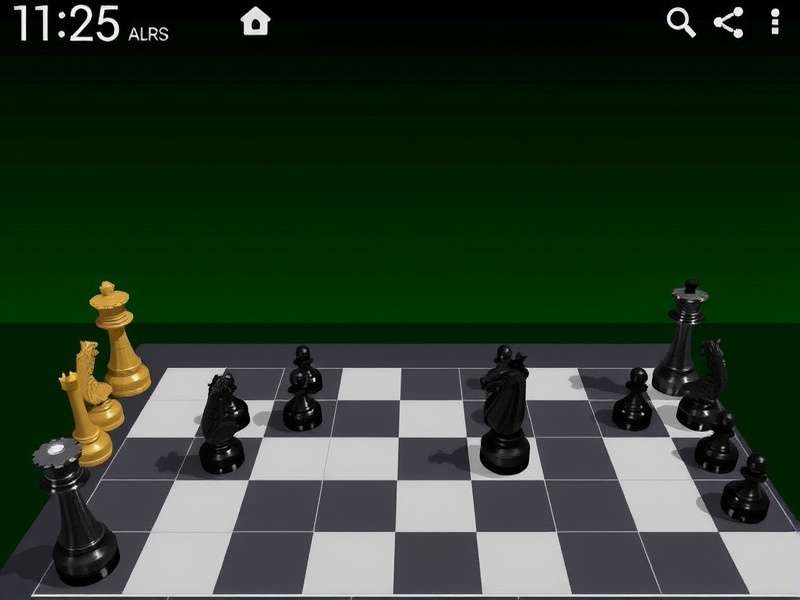 Chess board setup showing correct King and Queen placement for Indian players