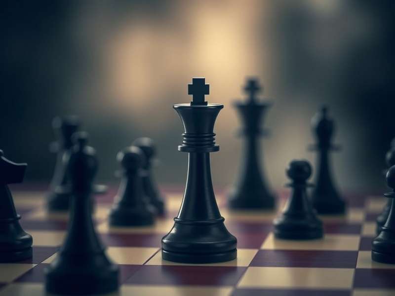 Chess pieces collection — King, Queen, Rook, Bishop, Knight and Pawn in traditional Staunton design representing Indian chess heritage