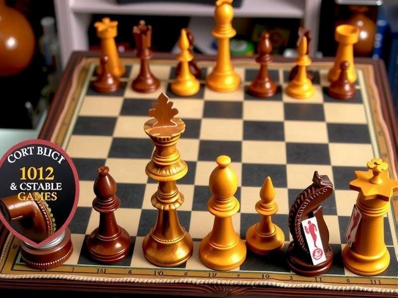 Traditional Indian Chess Set showcasing hand-carved wooden pieces with intricate detail