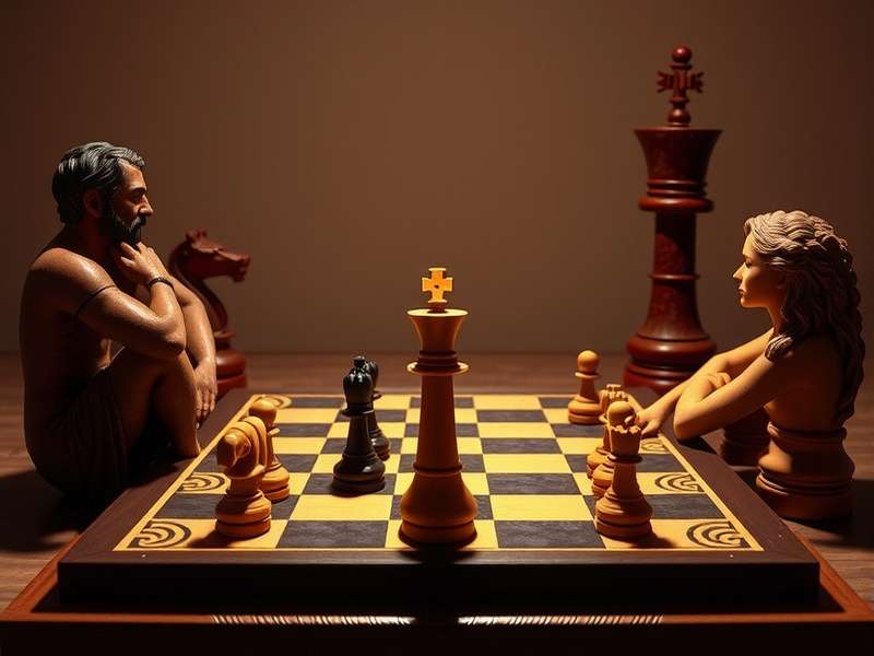 Chess Vs Yunus – Traditional Chess board and Yunus variant comparison artwork for Indian players