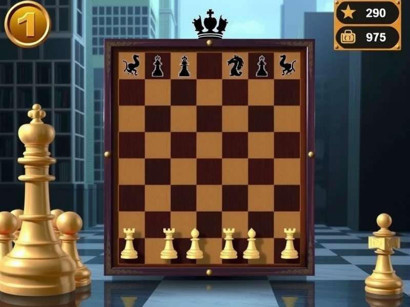 Chess 2 Player Poki game interface showing two players competing on a beautifully designed board