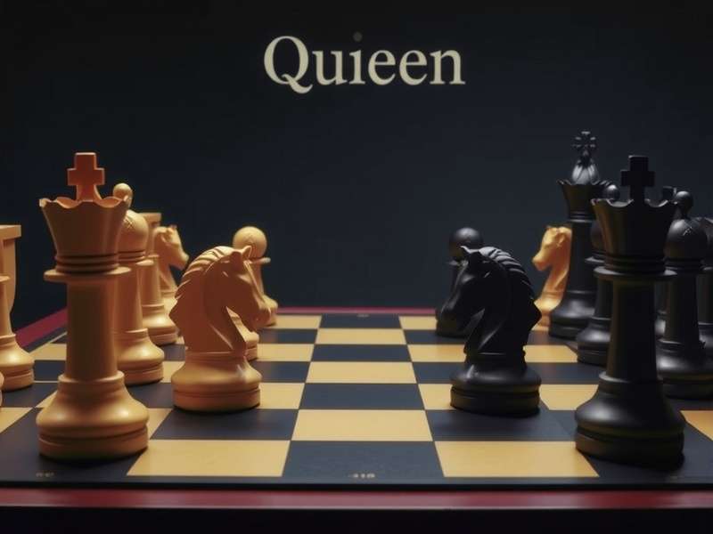 Chess Board Setup Queen: Correct queen placement on D1 and D8 squares with Indian grandmaster strategy overlay